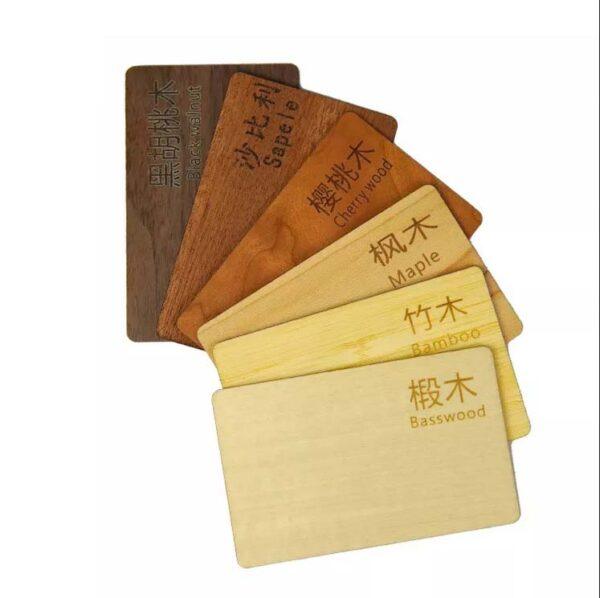 digital nfc rfid business card material
