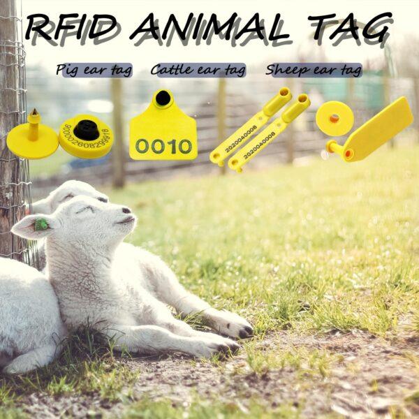 rfid ear tags for cattle cow deer swine horse