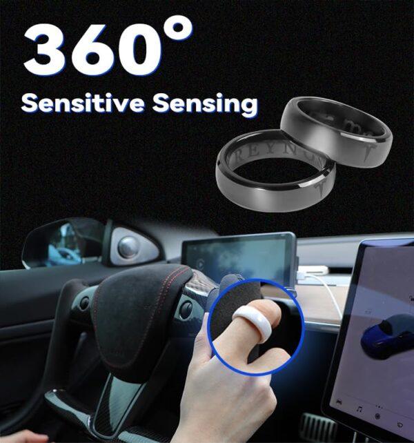 tesla ring black application