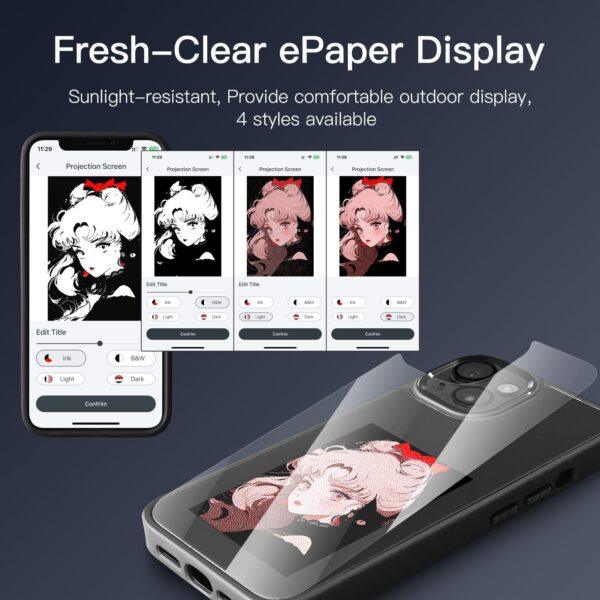 e Ink Screen Smart Phone Case for iPhone
