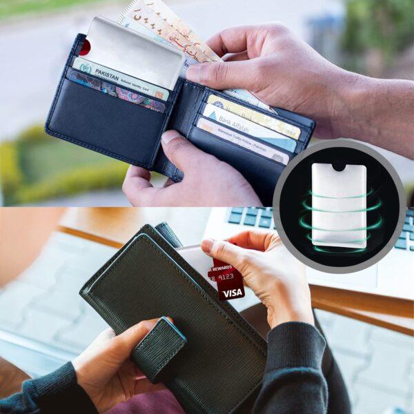 rfid blocking sleeves for credit card