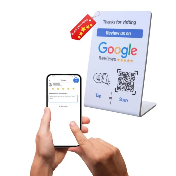 square nfc-google-review-stand