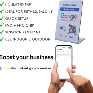 square nfc-google-review-stand