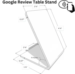square nfc-google-review-stand size