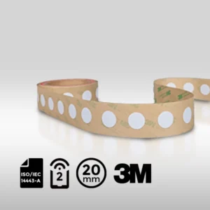 NFC Label ⌀20mm mifare nTAG 213 | ISO14443A NFC Type 2