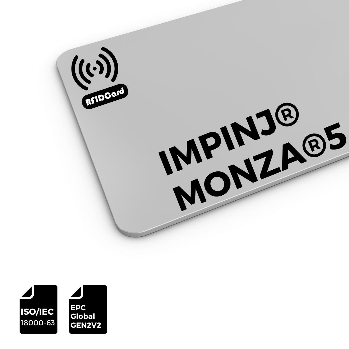 RFID Card IMPINJ UHF MONZA 5 RFID Card IMPINJ UHF MONZA 5