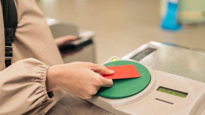 1-8-1 MIFARE Ultralight EV1 card is used in public transport payments
