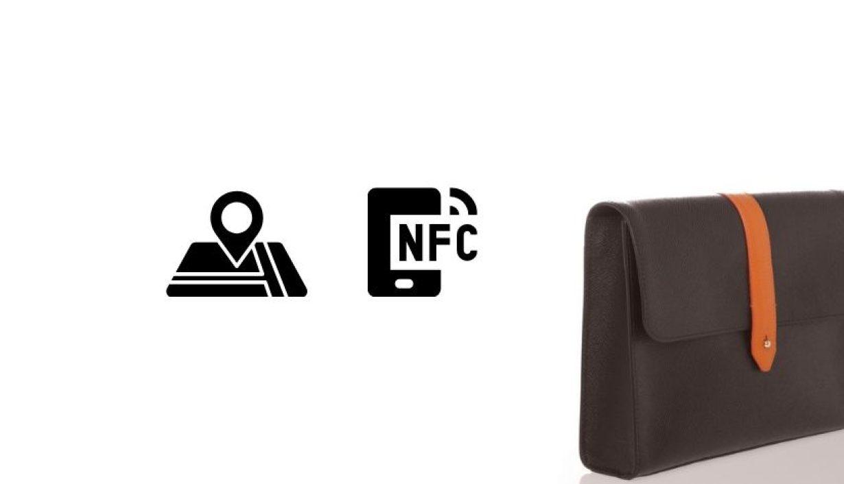 Anti-theft bags equipped with NFC & GPS Anti-theft bags equipped with NFC & GPS