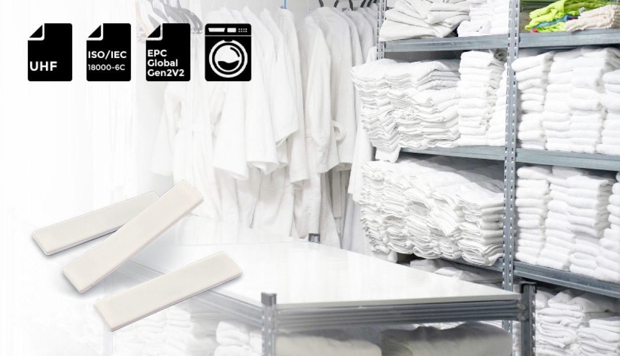 Ideal for Hotel Linen Management Impinj Monza® 4QT RFID Silicone Laundry Tag: Ideal for Hotel Linen Management