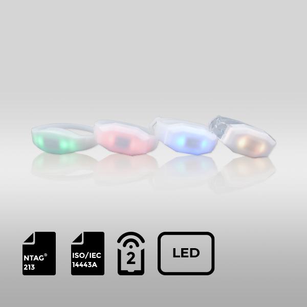 AZ-N213-FLW-RFIDcard NFC LED Wristband