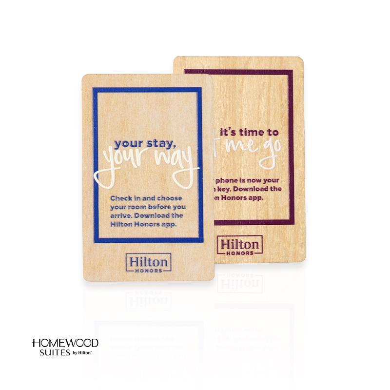 AZC-HT-WD-8654-HS hotel key card