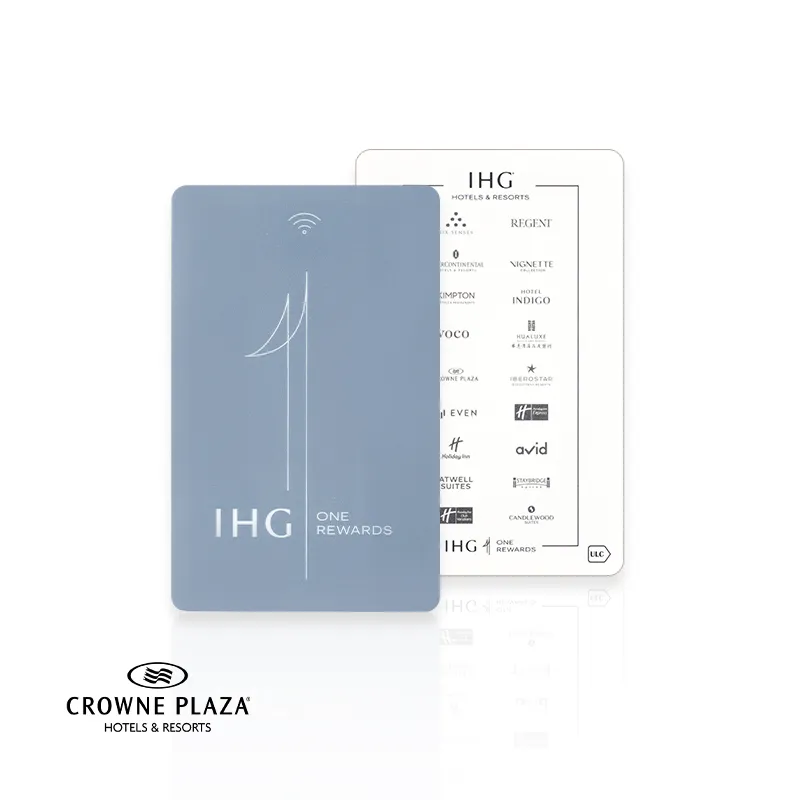AZC-IHG-PVC-8654-CP crowne-plaza key card