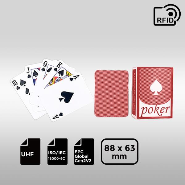 AZP-4QT-PVC-8863 RFID Playing Cards