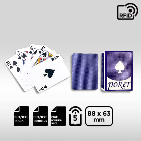 AZP-SLX-PVC-8863 RFID Playing Cards