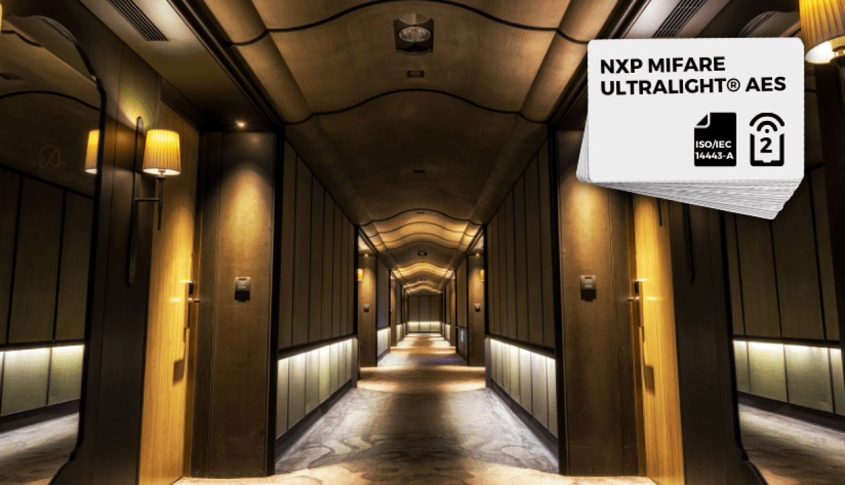 MIFARE Ultralight AES Elevate Hotel Security and Convenience with MIFARE Ultralight® AES Cards
