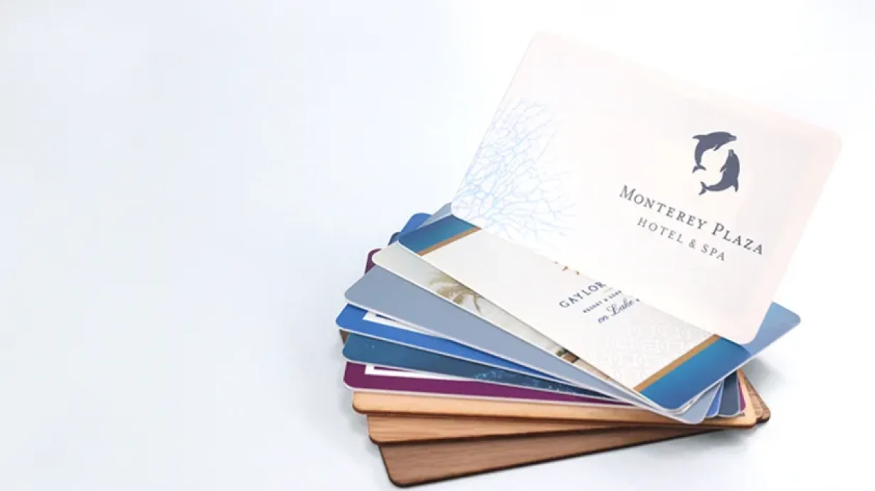 Custom Hotel Key Cards Custom Hotel Key Cards – Turn Every Key into a Branding Opportunity!