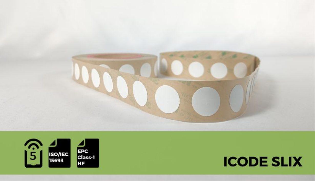 Embracing the Versatility of ICODE SLIX RFID Labels Compliant with ISO15693 and NFC Type 5 Specifications Embracing the Versatility of ICODE SLIX RFID Labels Compliant with ISO15693 and NFC Type 5 Specifications
