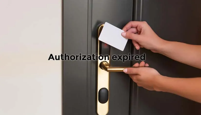 hotel-card-authorization-expired Hotel card authorization expired