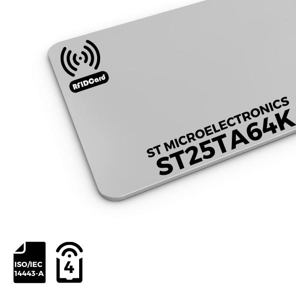 NFC Card ST Microelectronics ST25TA64K NFC Card ST Microelectronics ST25TA64K