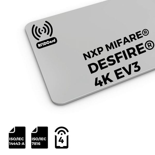nxp mifare desfire 4k ev3 rfid card cr80 nxp mifare desfire 4k ev3 rfid card cr80
