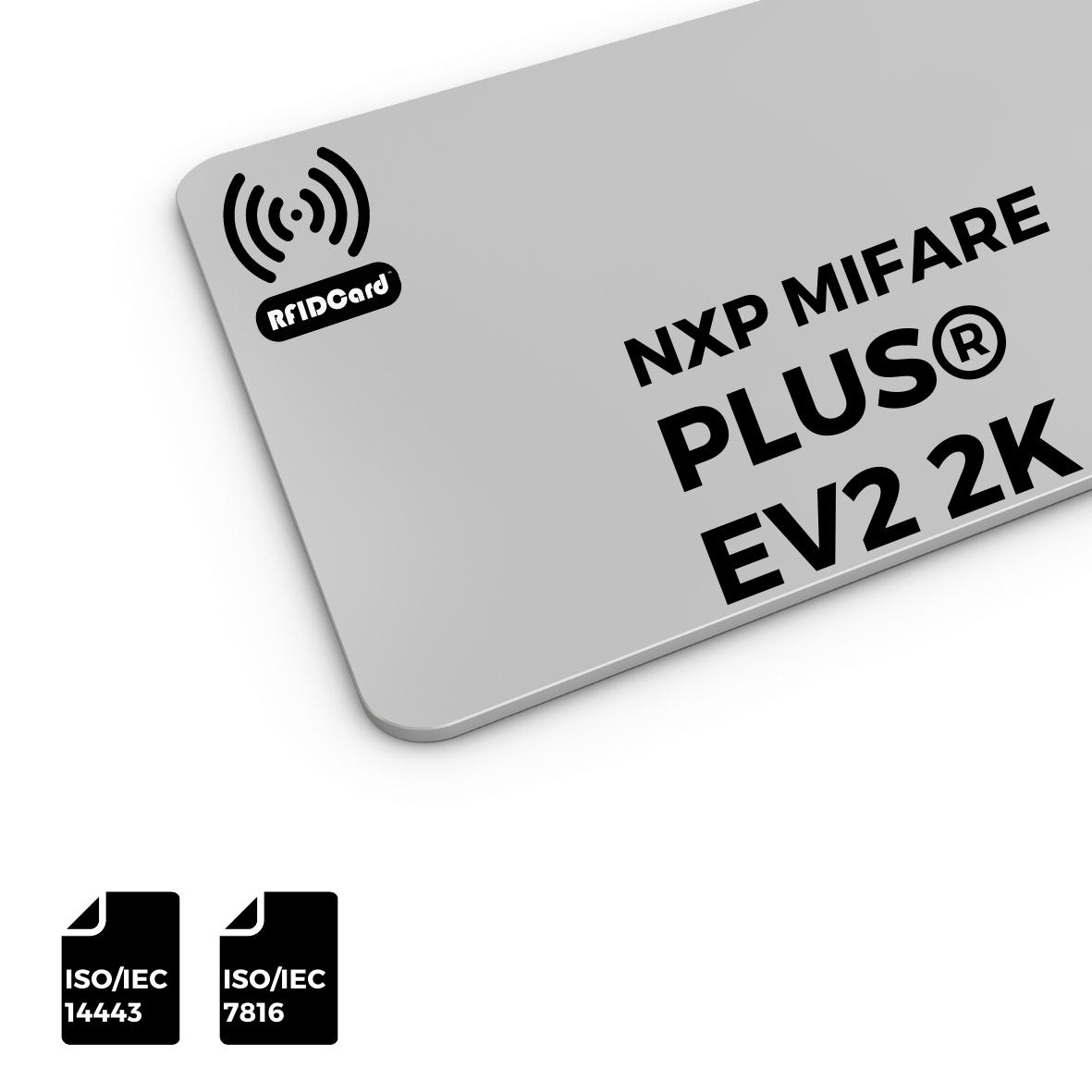 NXP MIFARE Plus EV2 2k RFID Card NXP MIFARE Plus EV2 2k RFID Card