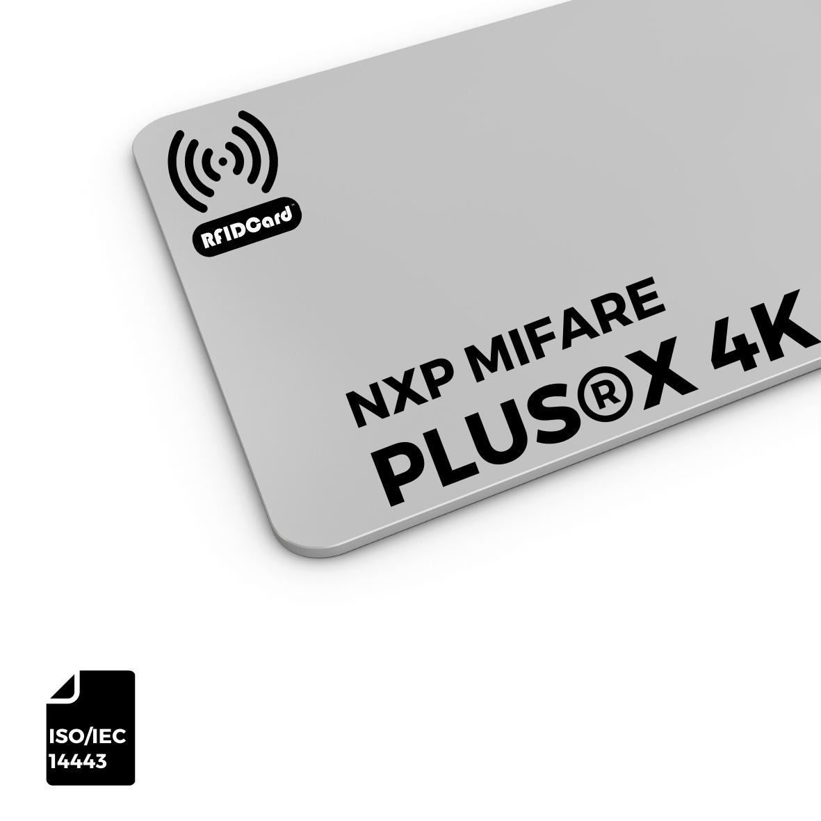 NXP MIFARE Plus X 4k RFID CARD NXP MIFARE Plus X 4k RFID CARD