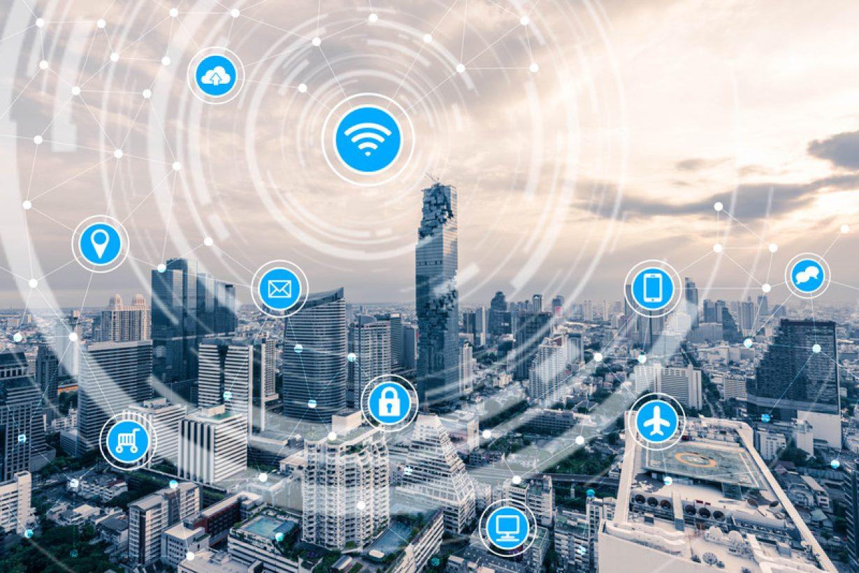 smart city and wireless communication network, IoT(Internet of Things), ICT(Information Communication Technology) Contactless Smart RFID Tickets for Smart City