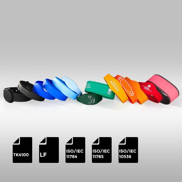 tk4100 Silicone Wristband