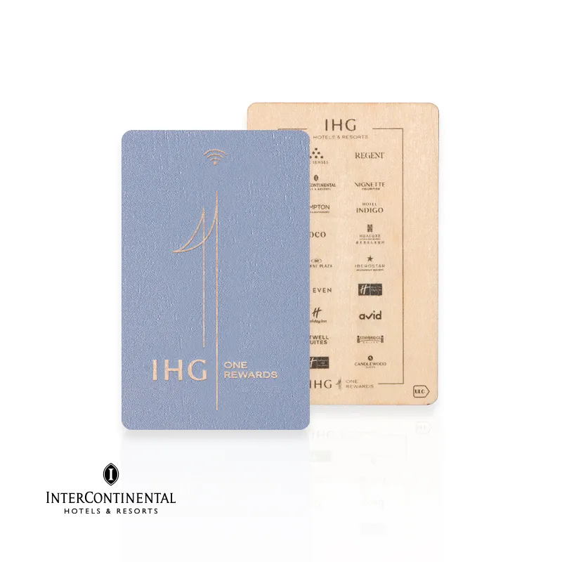 AZC-IHG-WD-8654-IHR Intercontinental Hotels Resorts KEY CARD