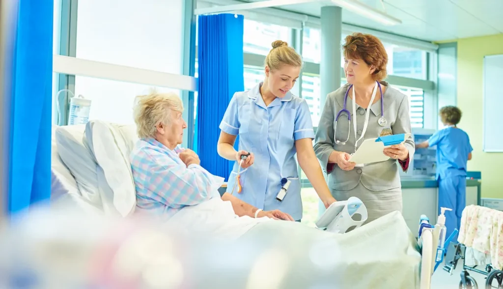 rfid-tags-used-in-patient-tracking-in-hospital-1024x588-1 RFID wristbands enabling real-time patient location tracking in a hospital ward.